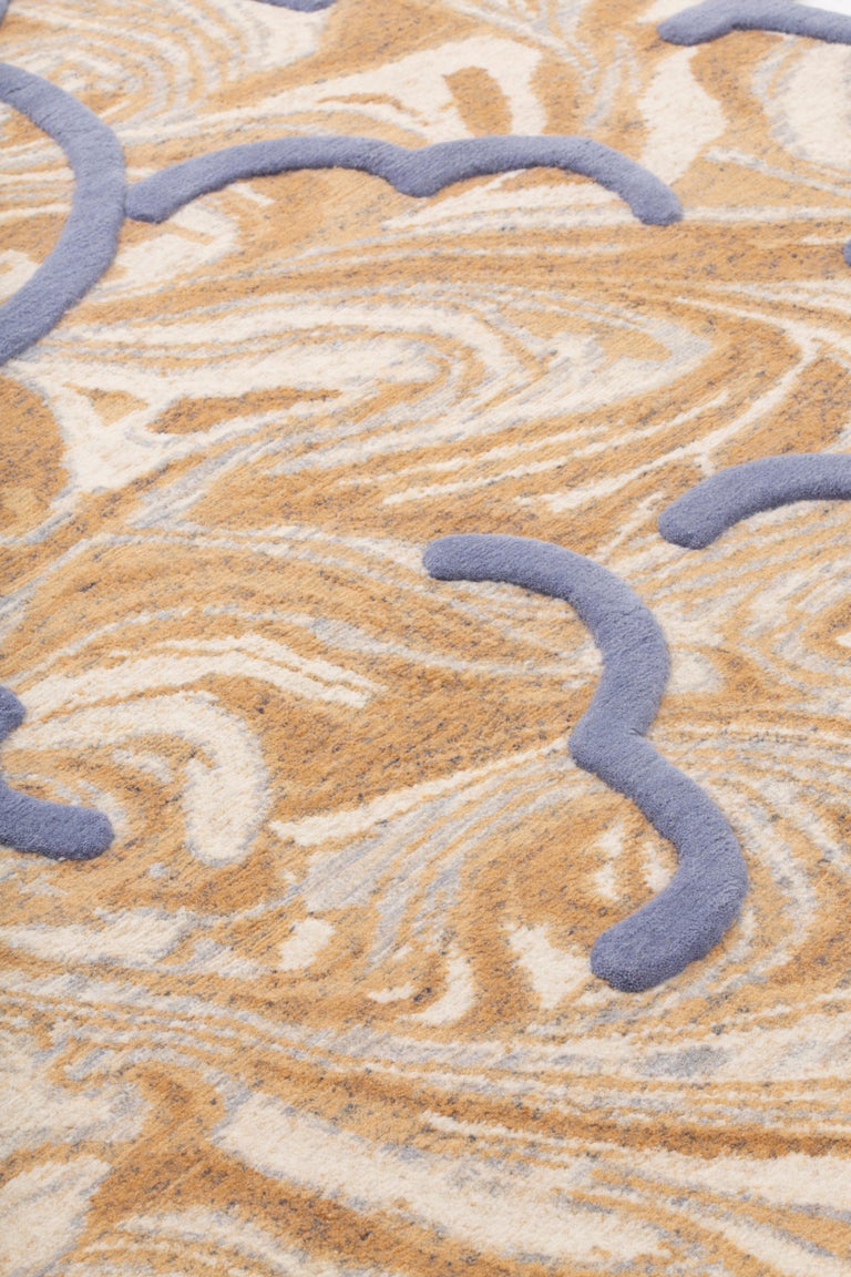 cc-tapis Venus Power Rug in Beige and Lilla by Patricia Urquiola For ...