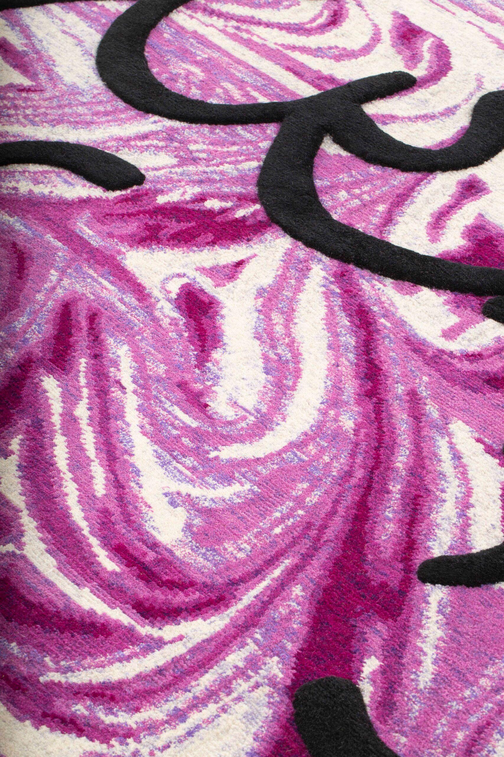 cc-tapis Venus Power Rug in Pink by Patricia Urquiola In New Condition For Sale In Brooklyn, NY