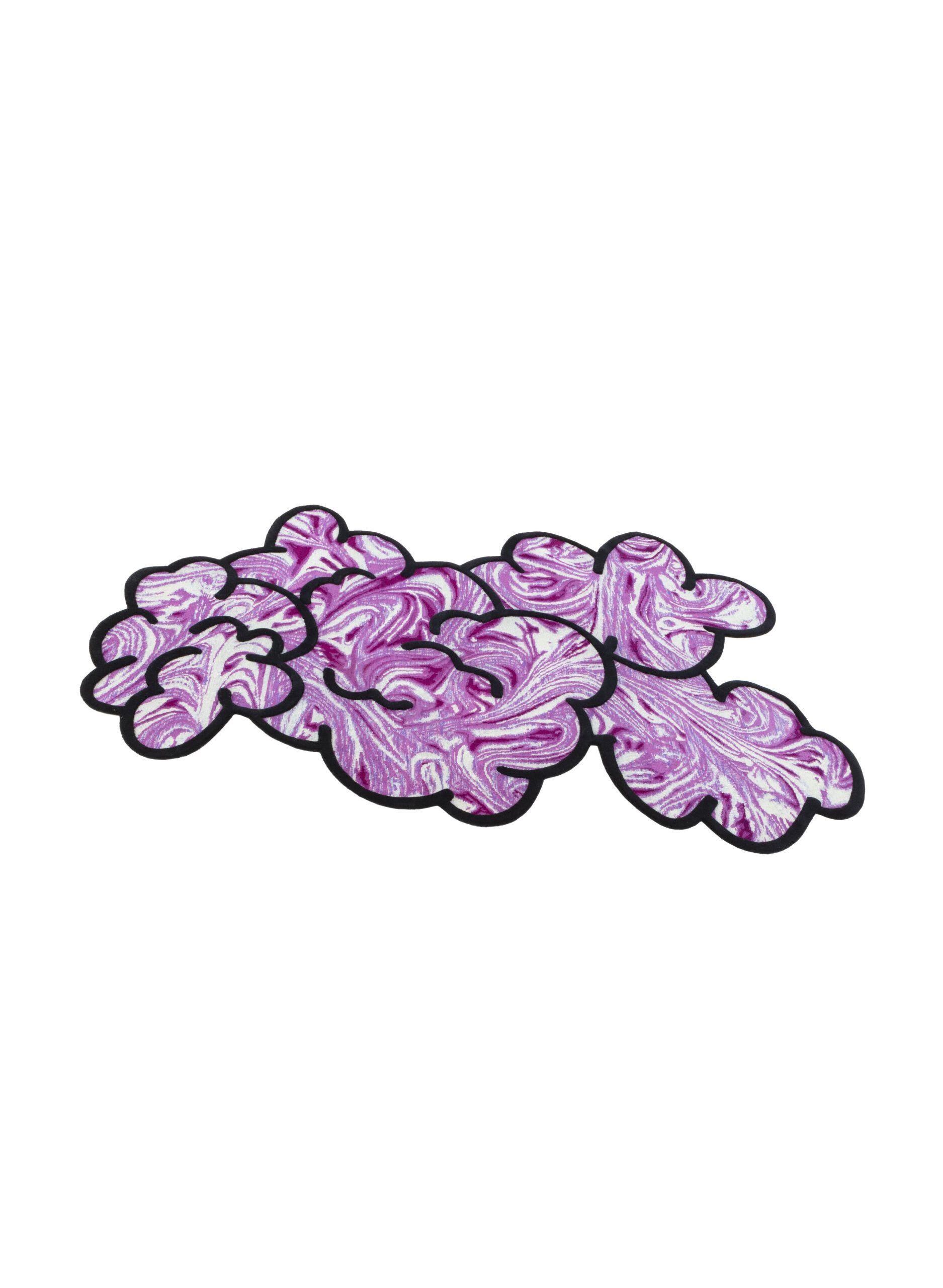 Contemporary cc-tapis Venus Power Rug in Pink by Patricia Urquiola For Sale