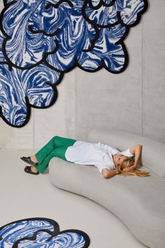 Tapis cc-tapis Venus WeallcomefromVenus en bleu de Patricia Urquiola