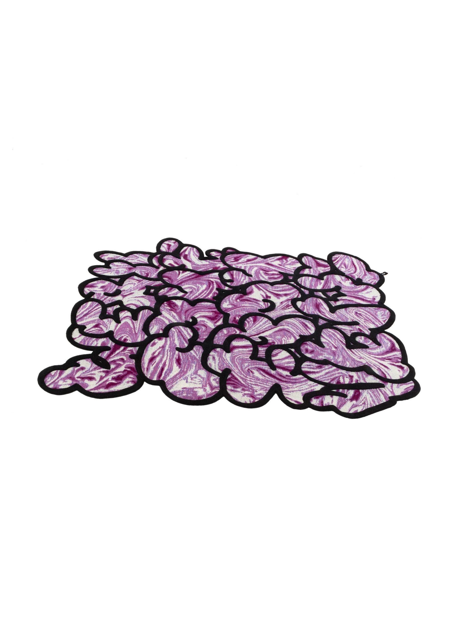 cc-tapis Venus WeallcomefromVenus Rug in Pink by Patricia Urquiola In New Condition For Sale In Brooklyn, NY
