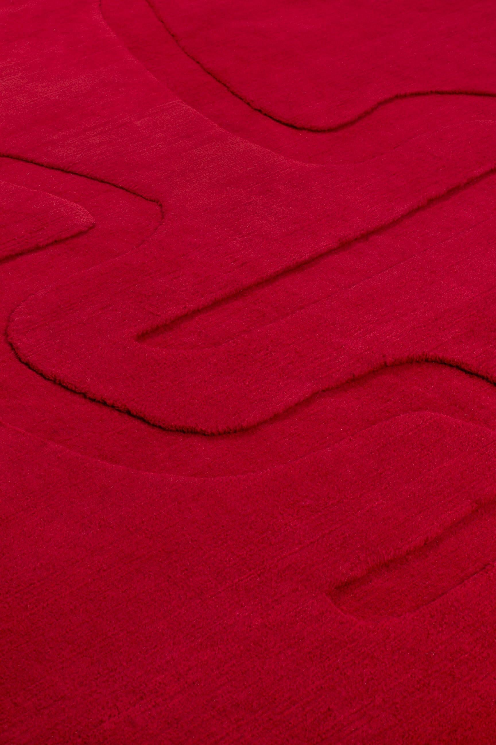 Modern cc-tapis Vérité Rug Cassina Details Collection by Charlotte Perriand For Sale