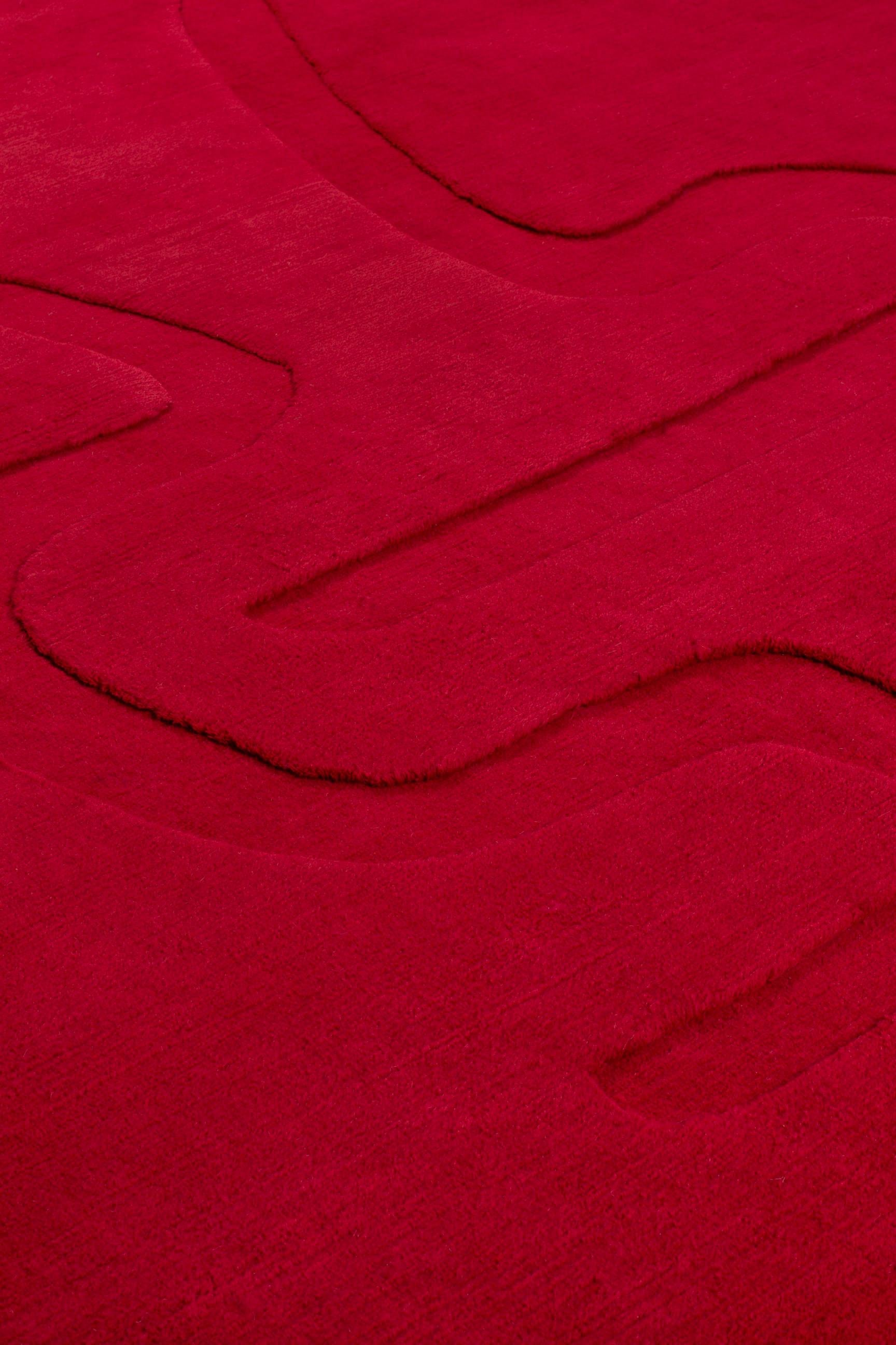 Modern cc-tapis Vérité Rug Cassina Details Collection by Charlotte Perriand For Sale
