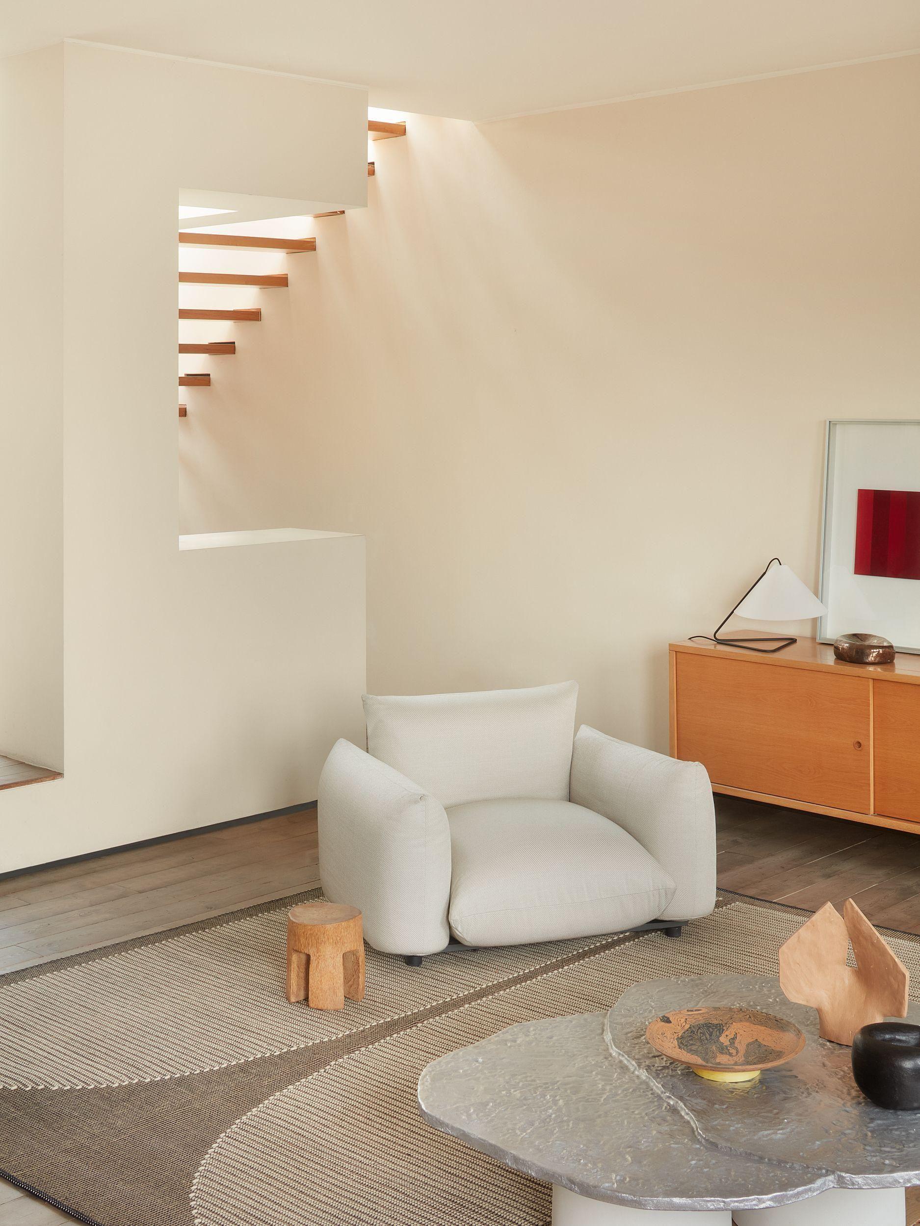 Indien cc-tapis VICE VERSA 2 Version Light tapis fait main par Chiara Andreatti en vente