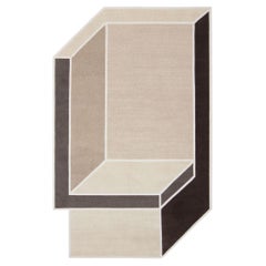 cc-tapis Visioni B Undyed Handmade Rug by Patricia Urquiola