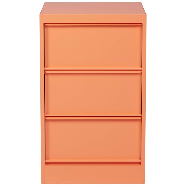 cc3 industrial cabinet in flamingo pinkxavier pauchard and tolix