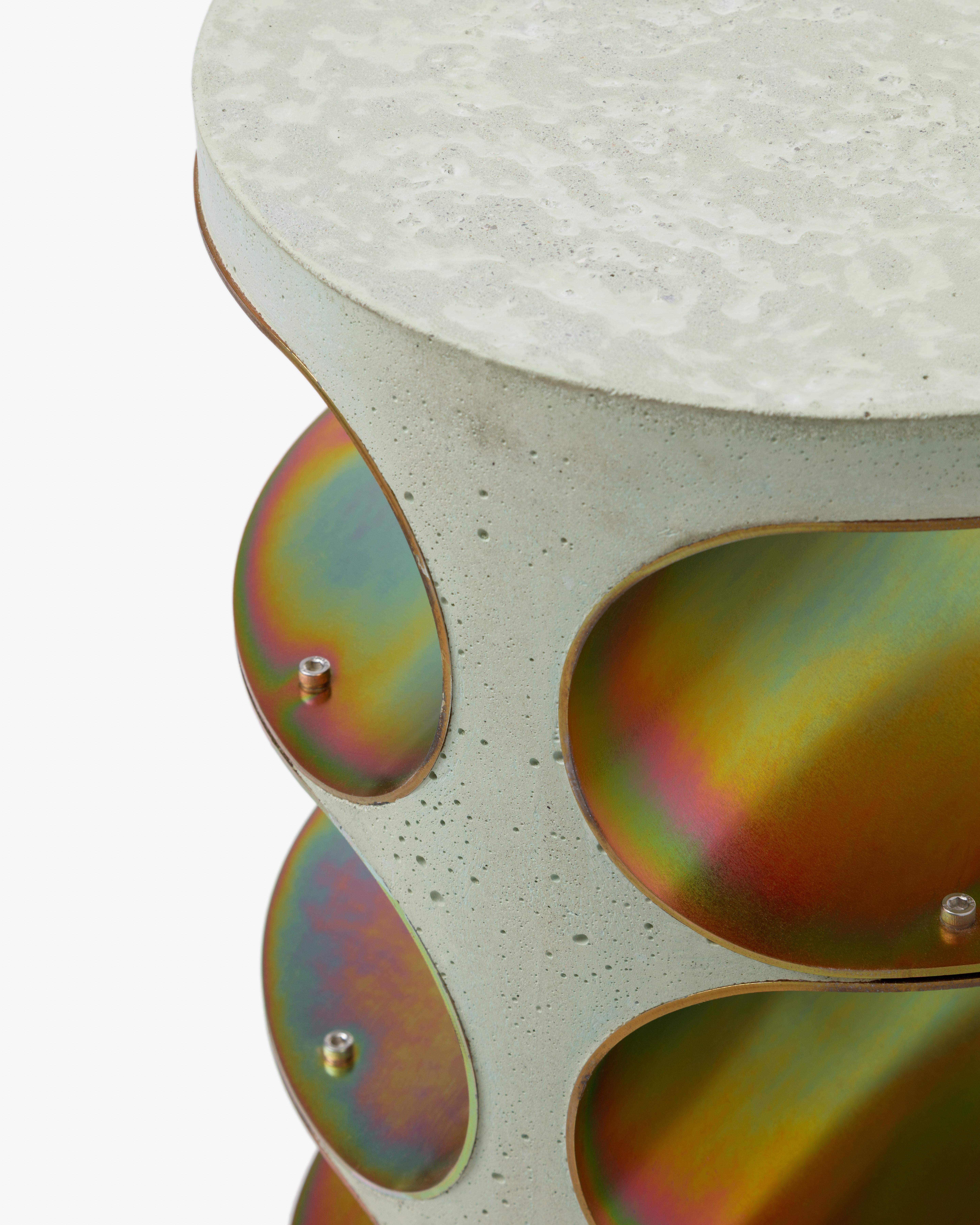 Brazilian CCC (Round) Side Table/Stool For Sale