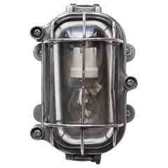 Cccp Fenced Wall Light, Russia, circa 1950