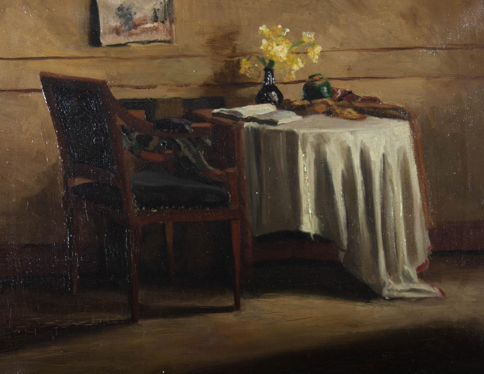 C.C.H - Huile du début du 20e siècle, Un coin tranquille 1