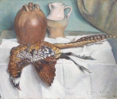 Cecile Hertz-Eyrolles (1875-1974) - Mid 20th Century Oil, Still Life with Game