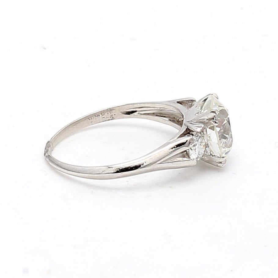 Designer:
C.D PEACOCK


Title:
C.D Peacock 2.79 Carat Old European Cut I VS1-VS2 Diamond 14 Karat White Gold Engagement Ring


Style:
Engagement


Metal:
14 Karat White Gold


Gemstone 1:
2.49 Carat Diamond


Number of