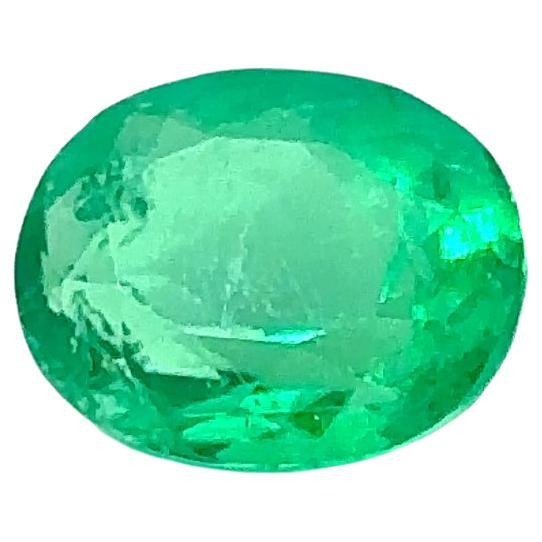 CDC Certified 5.0 Carat Colombia Emerald For Sale