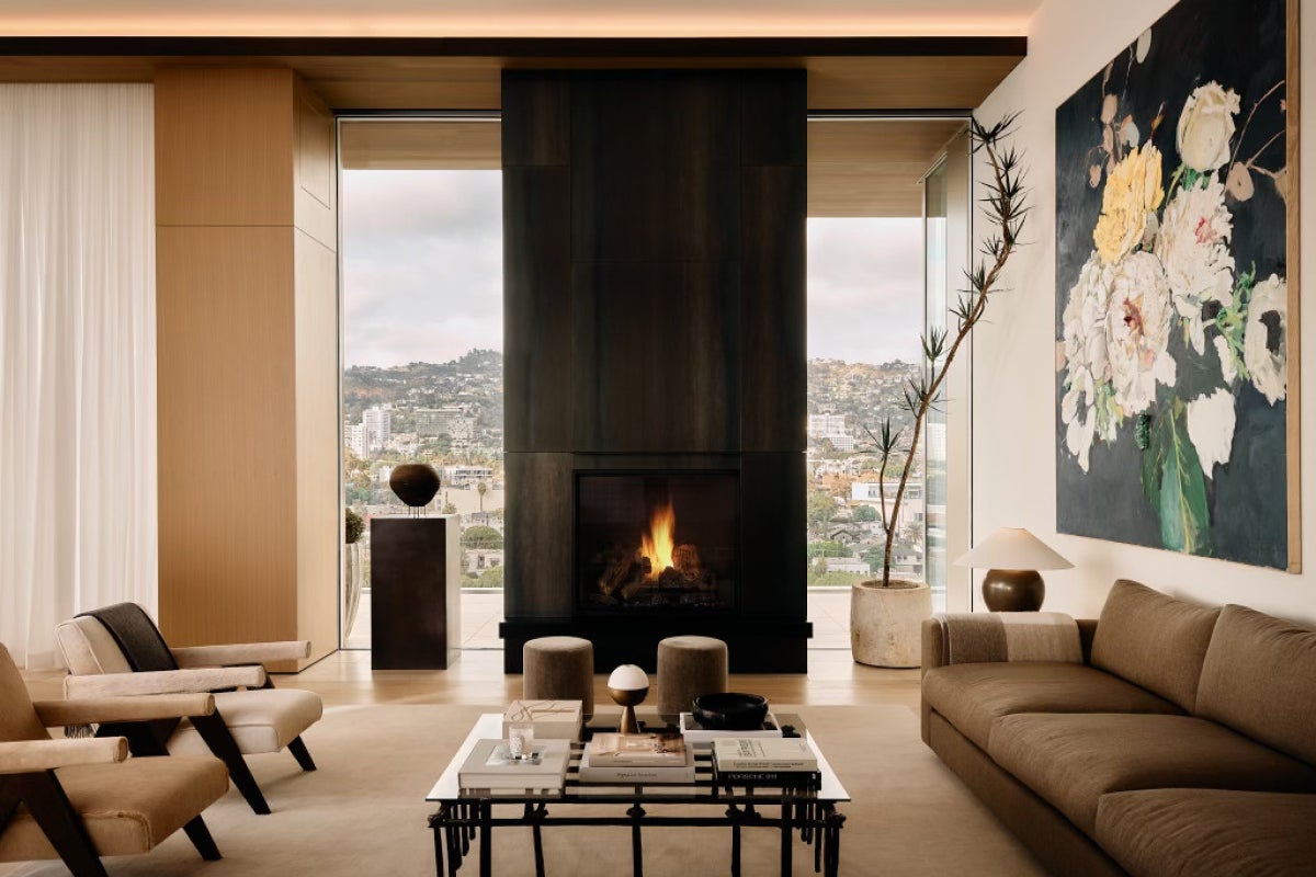 JSN Studio’s Adair Curtis Channels Tom Ford and John Lautner for an L.A. penthouse