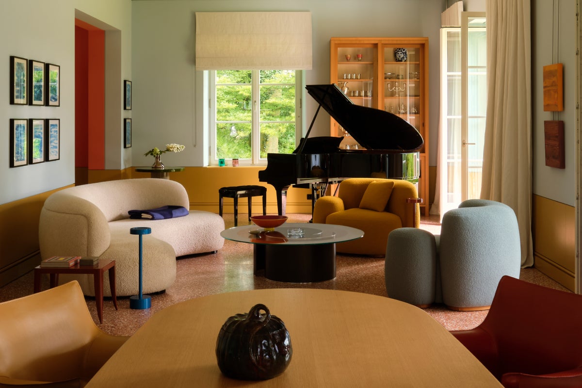 Gisbert Pöppler’s Geometric Designs Enliven This German Villa