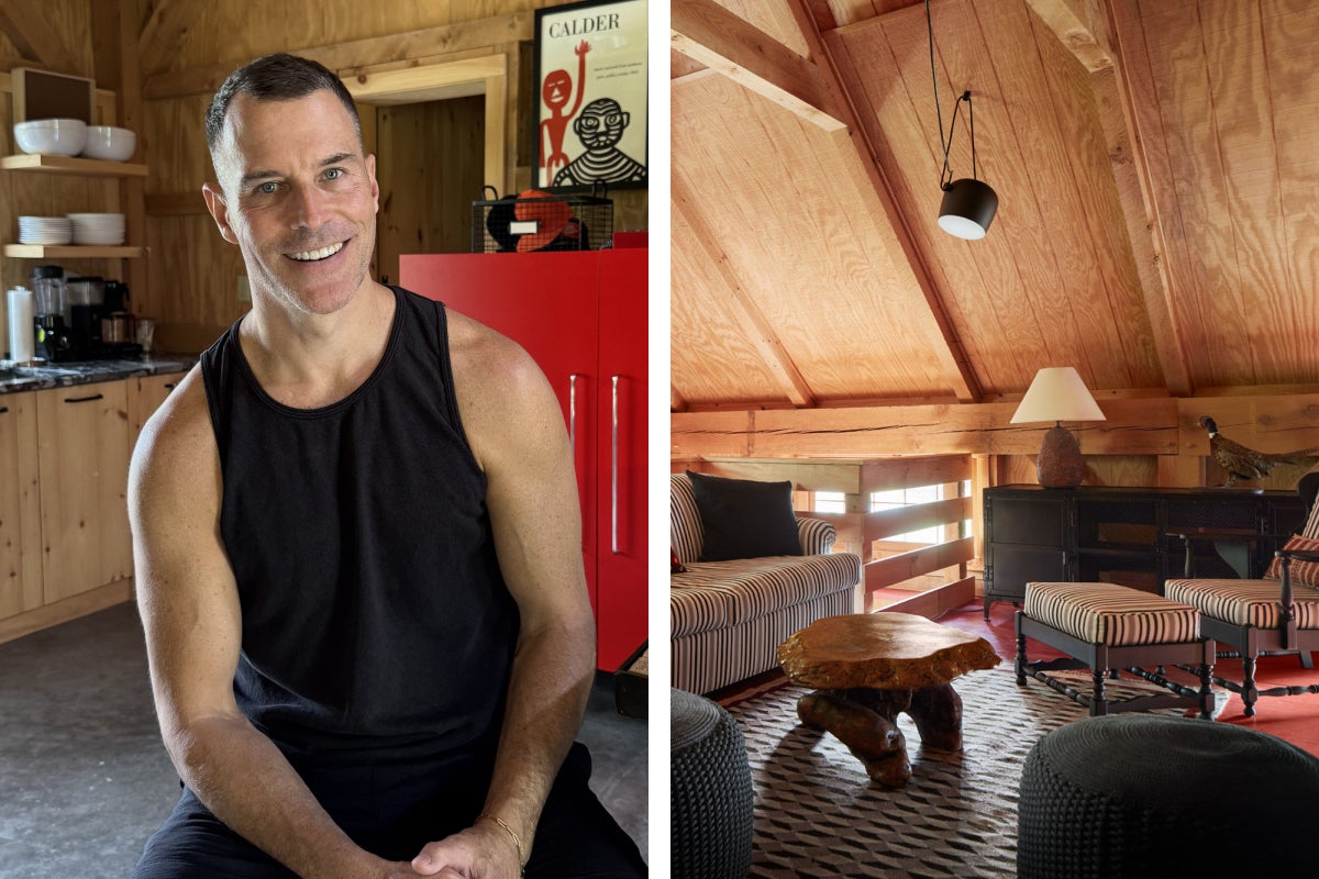 Inside Shawn Henderson’s Elevated Hudson Valley Barn with a Stylish Suite and Gym
