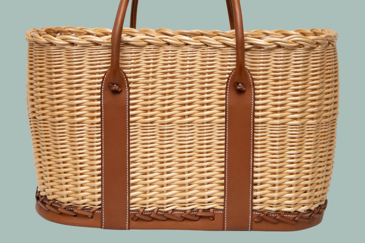 This Hermès Picnic Garden Party Bag Is Elegant and Errand-Friendly