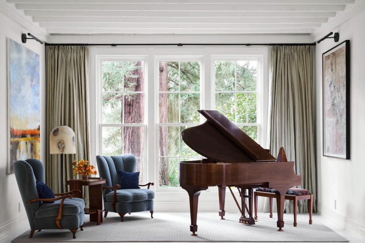 Rooms with Pianos from 1stDibs 50 Designers That Strike Just the Right Chord