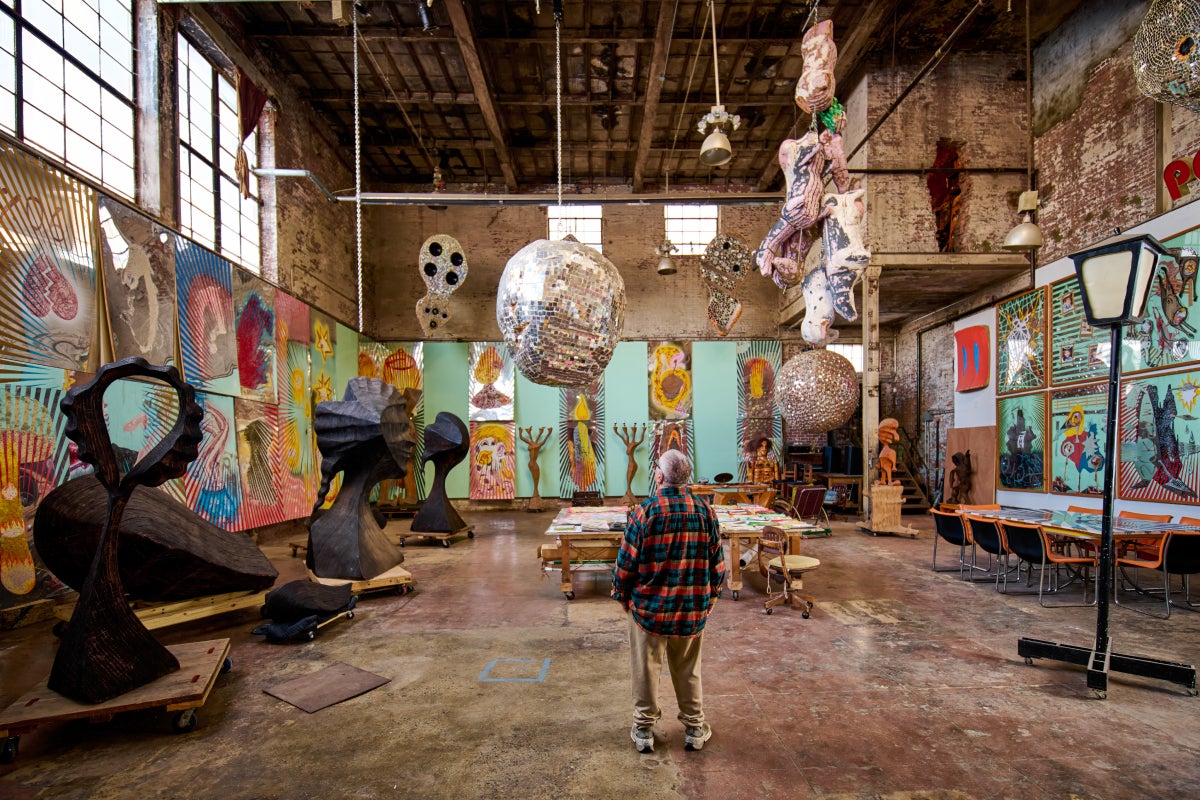 A Cavernous Brooklyn Space Gives New Meaning to the Phrase ‘Artist’s Loft’