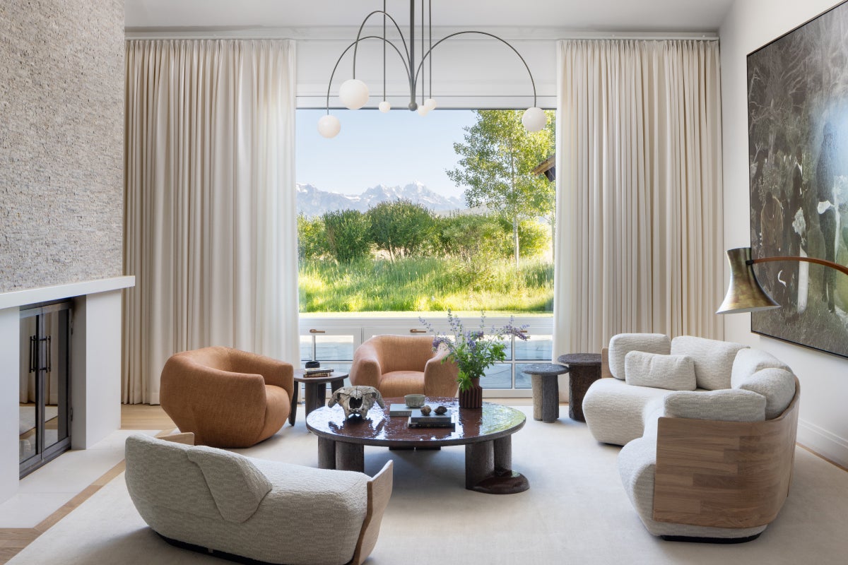Valerie Peña Applies Her Expansive, Exuberant Vision to a Contemporary Ranch House In Jackson Hole