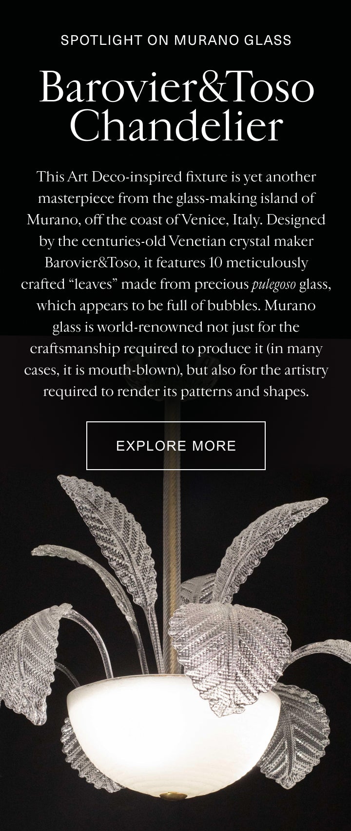 Baroview&Toso Chandelier