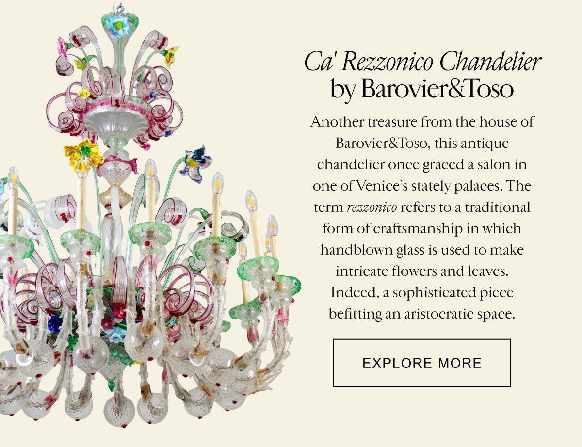 Ca’ Rezzonico Chandelier by Barovier&Toso