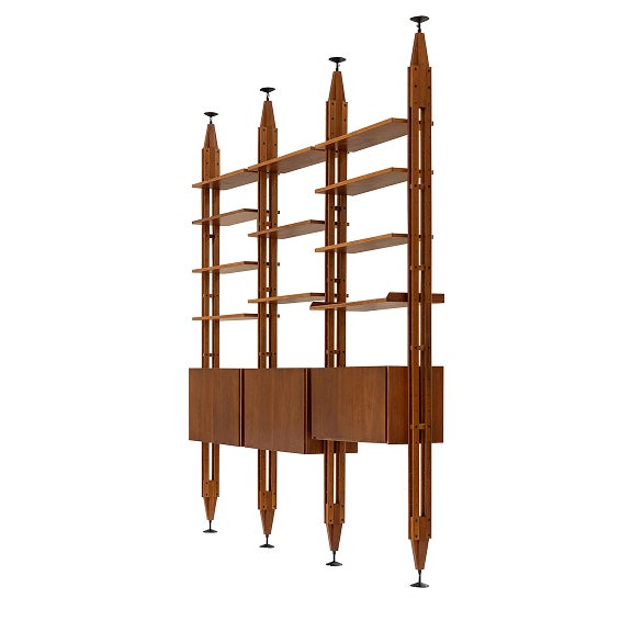 Lb7 bookcase by Franco Albini