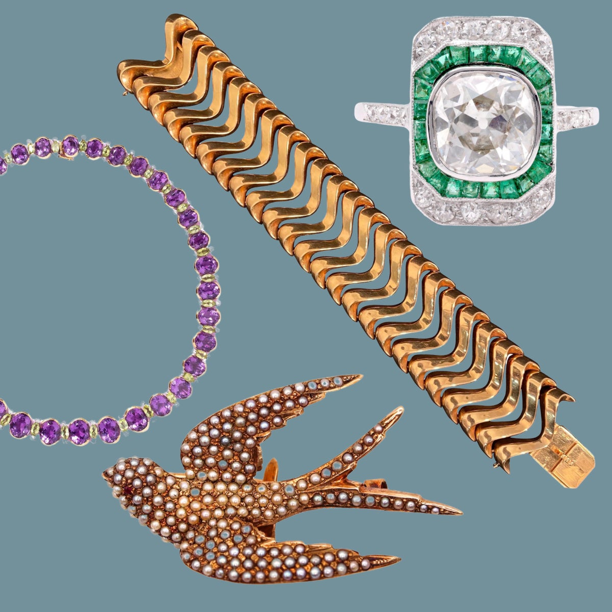 When Shopping for Jewelry, Don’t Overlook Unsigned Treasures
