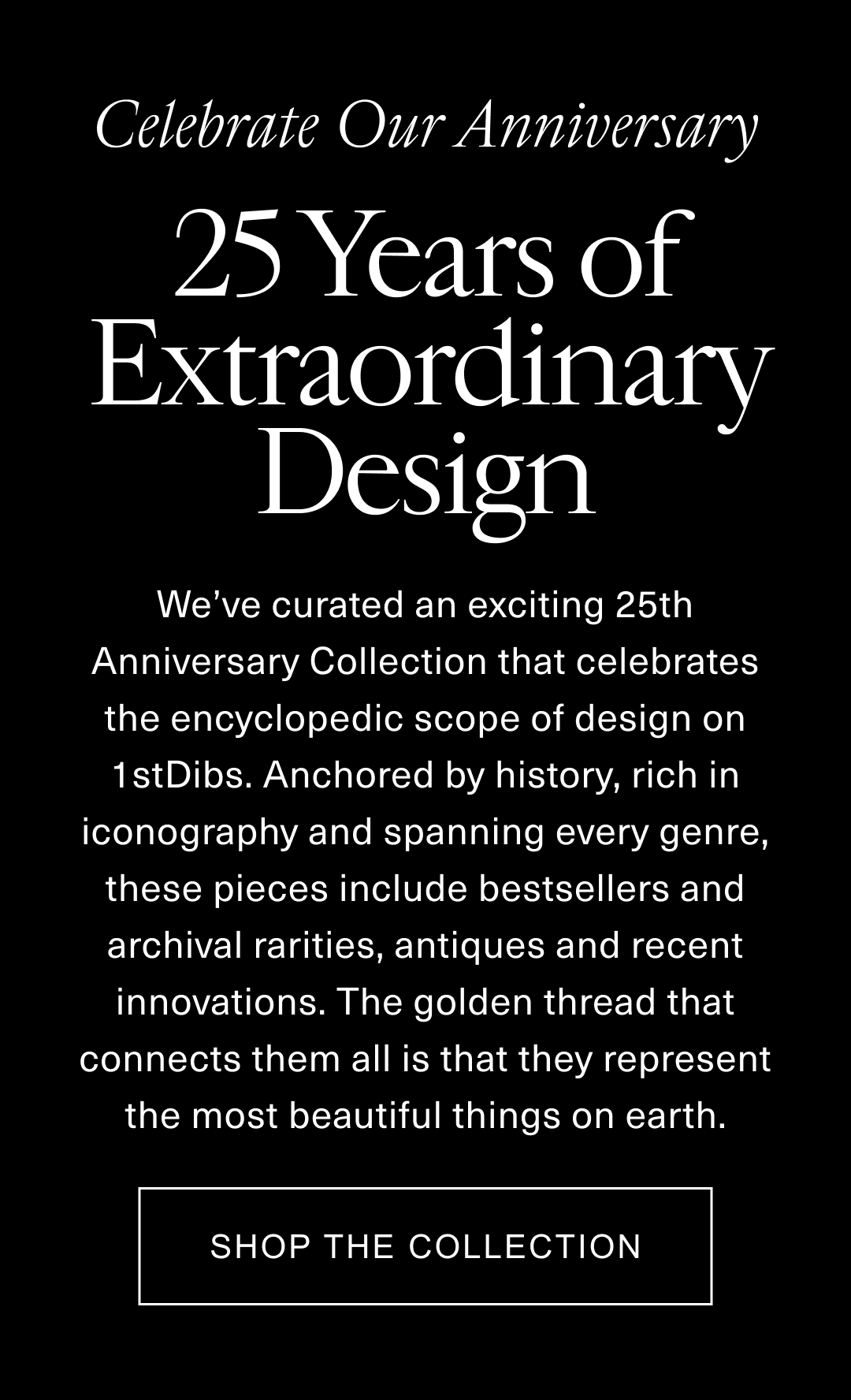 25 Years of Extraordinary Design