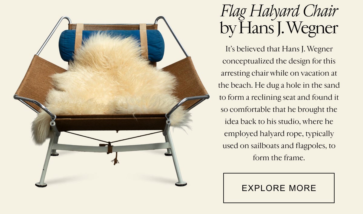 Flag Halyard Chair by Hans J. Wegner