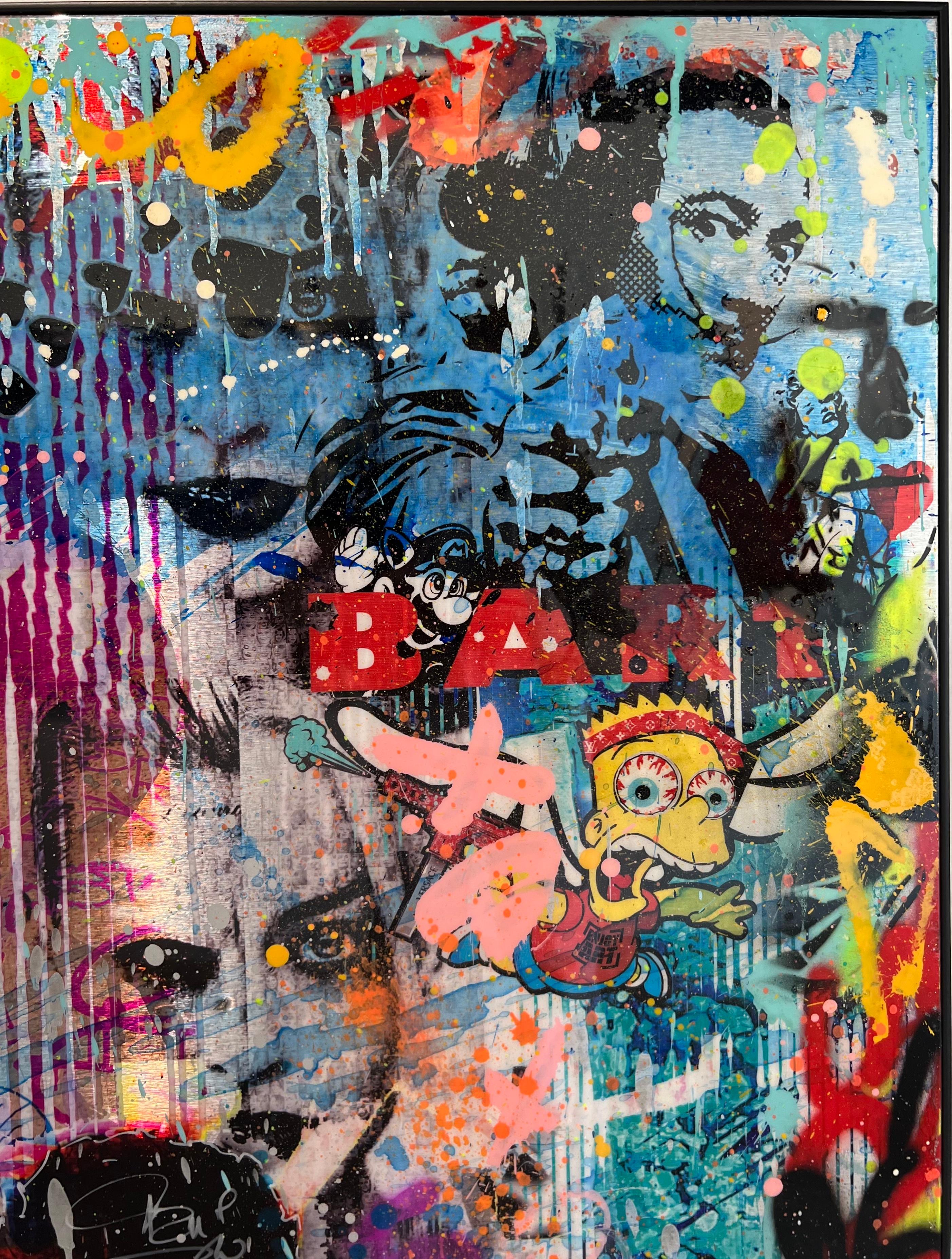 Cercle Pop - Pop Art Painting par Cédric Bouteiller