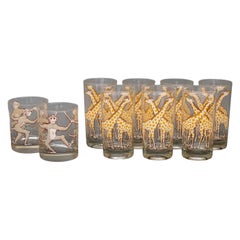 C.E. Tausch Giraffe and Monkey Glasses, 9