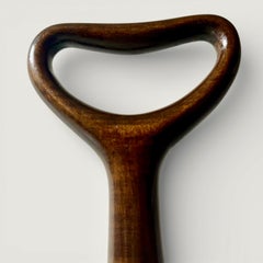 Ceasare Lacca Tripod Side Table with Glass top circa 1950