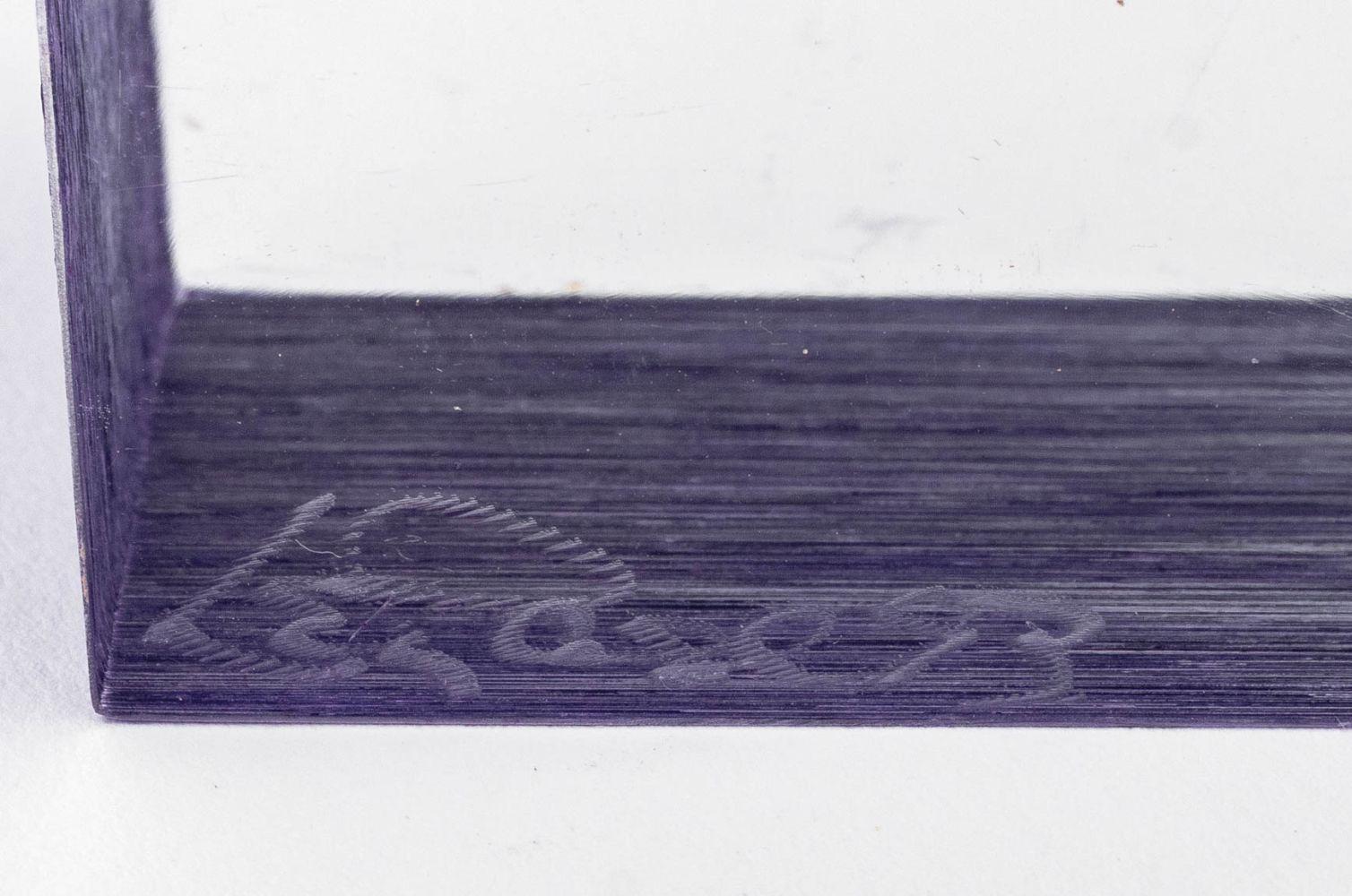 Cec LePage Candelieri scultorei in lucite, 4 in vendita 3