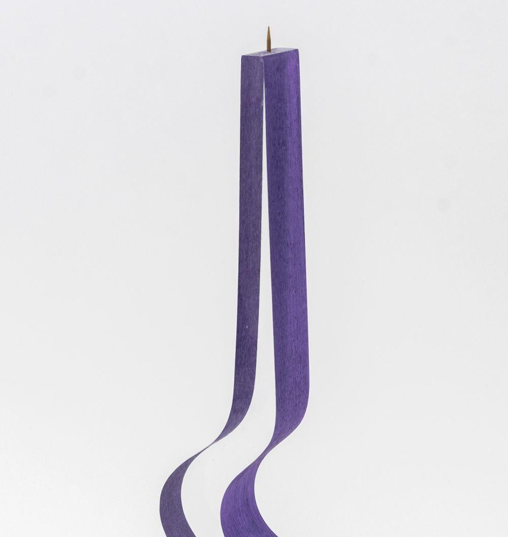 Cec LePage Candelieri scultorei in lucite, 4 In condizioni buone in vendita a Astoria, NY