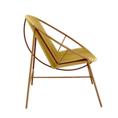 "Ceci" Minimalist Outdoor Armchair Chair by Samuel Lamas
