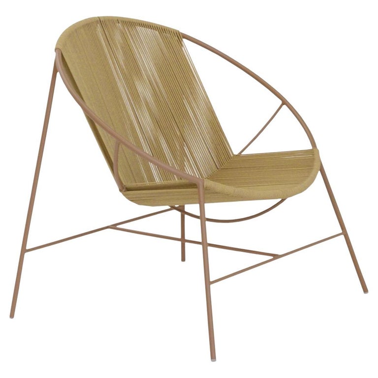 Photo inspiration: Ceci Minimalist Outdoor Armchair Chair By Samuel Lamas For Sale Photo Inspiration
