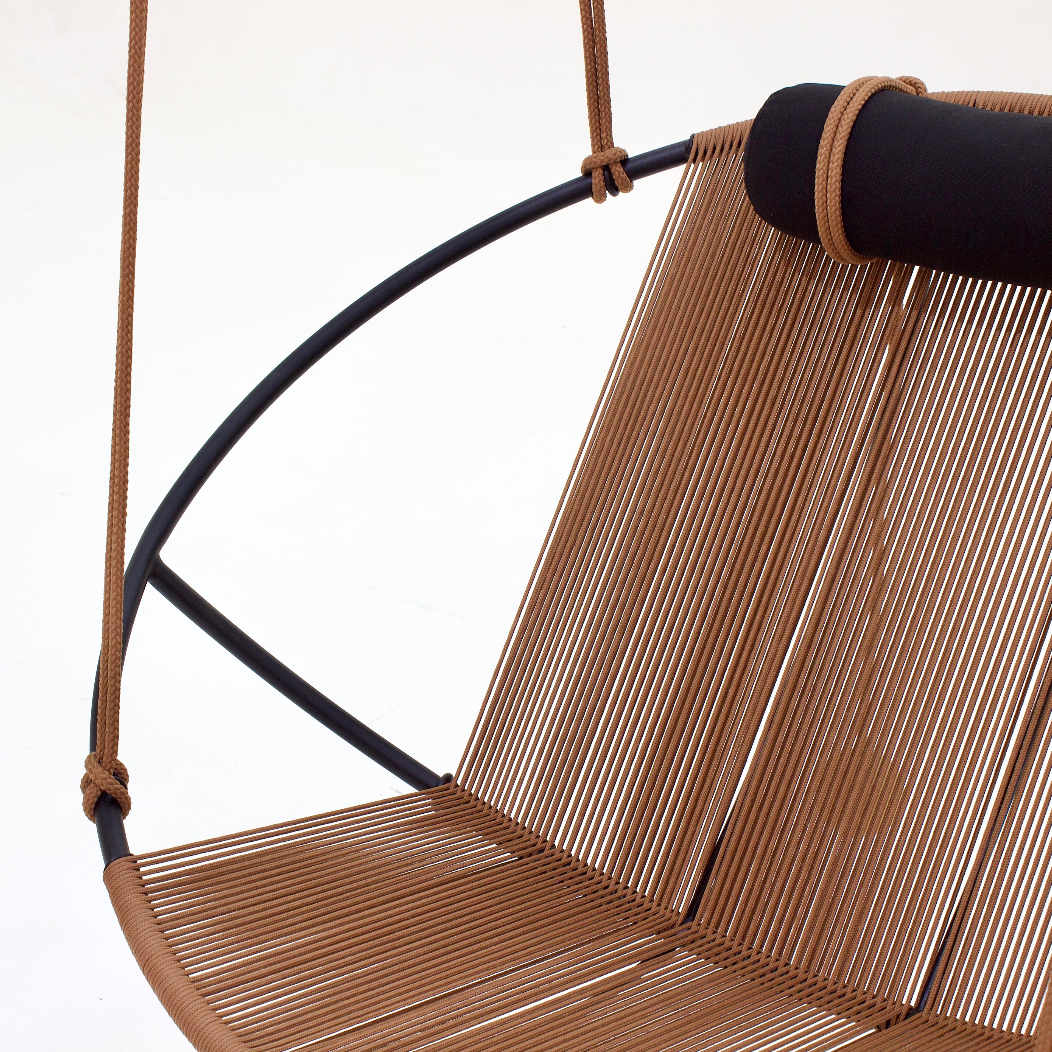 Acier inoxydable Chaise balançoire minimaliste 