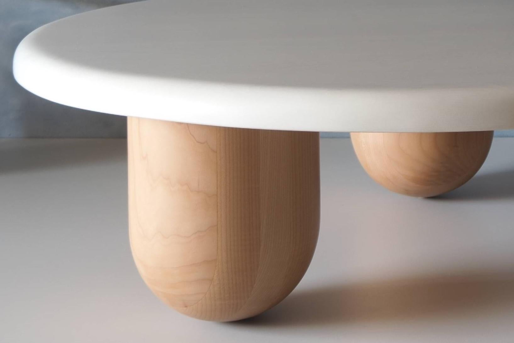 Érable Table basse Palette de MSJ Furniture Studio en vente