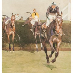 "The Grand National, Valentines" by Cecil Aldin