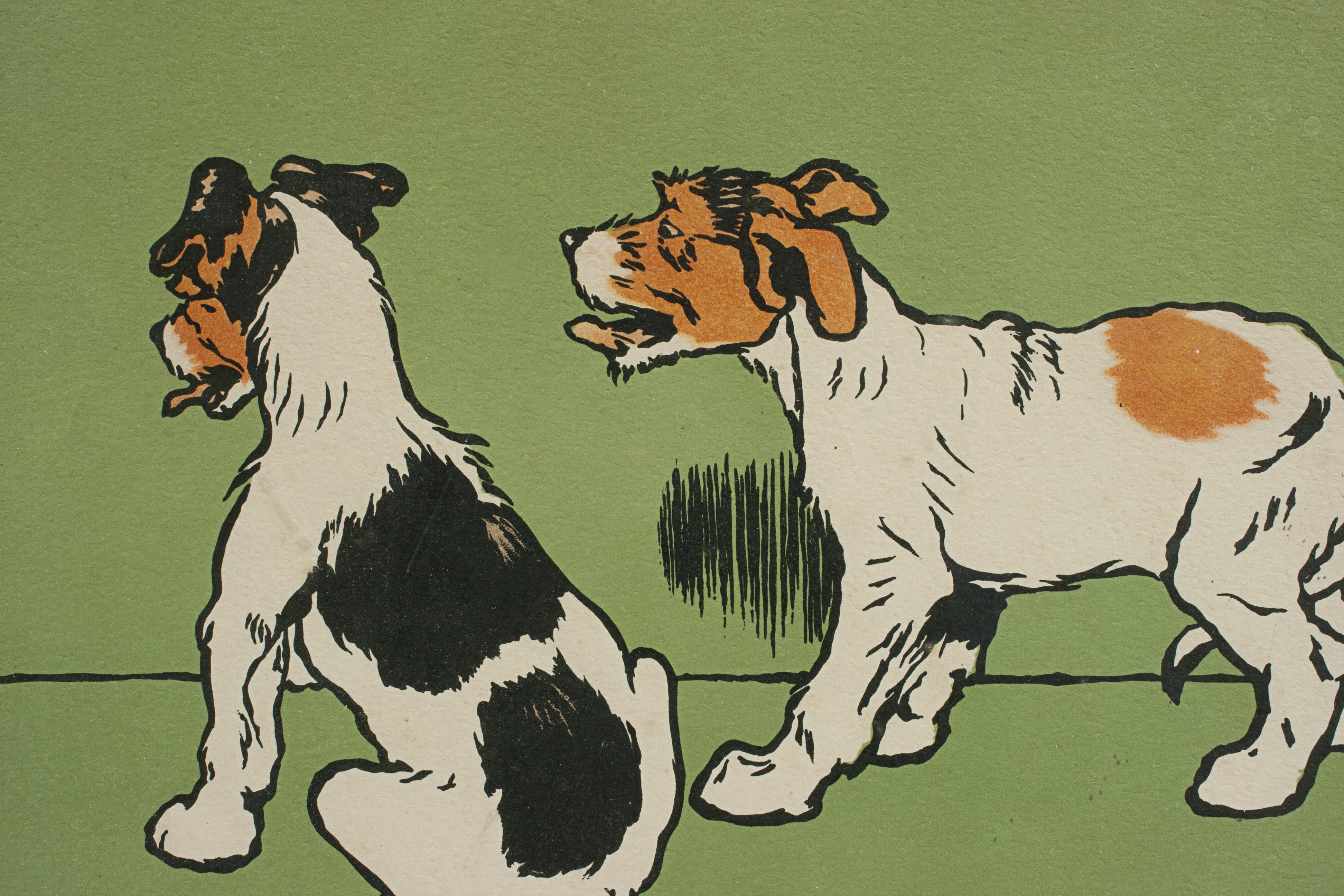 British Cecil Aldin, The Lucky Dog
