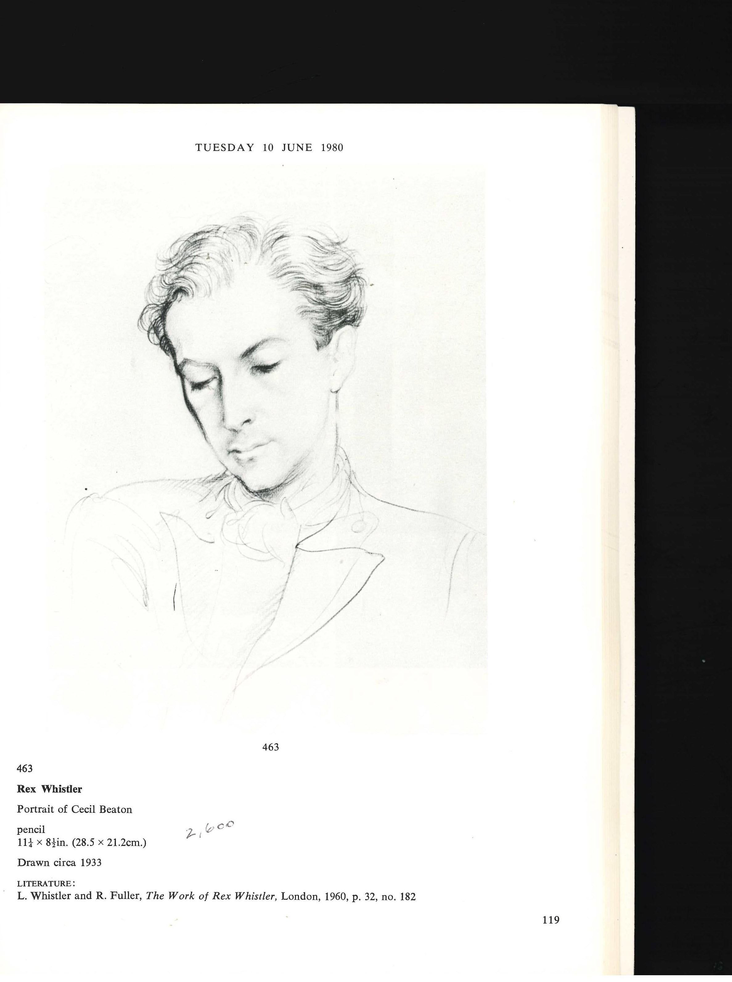 20th Century Cecil Beaton: A Biography & Reddish House Christies Catalogue (book) For Sale