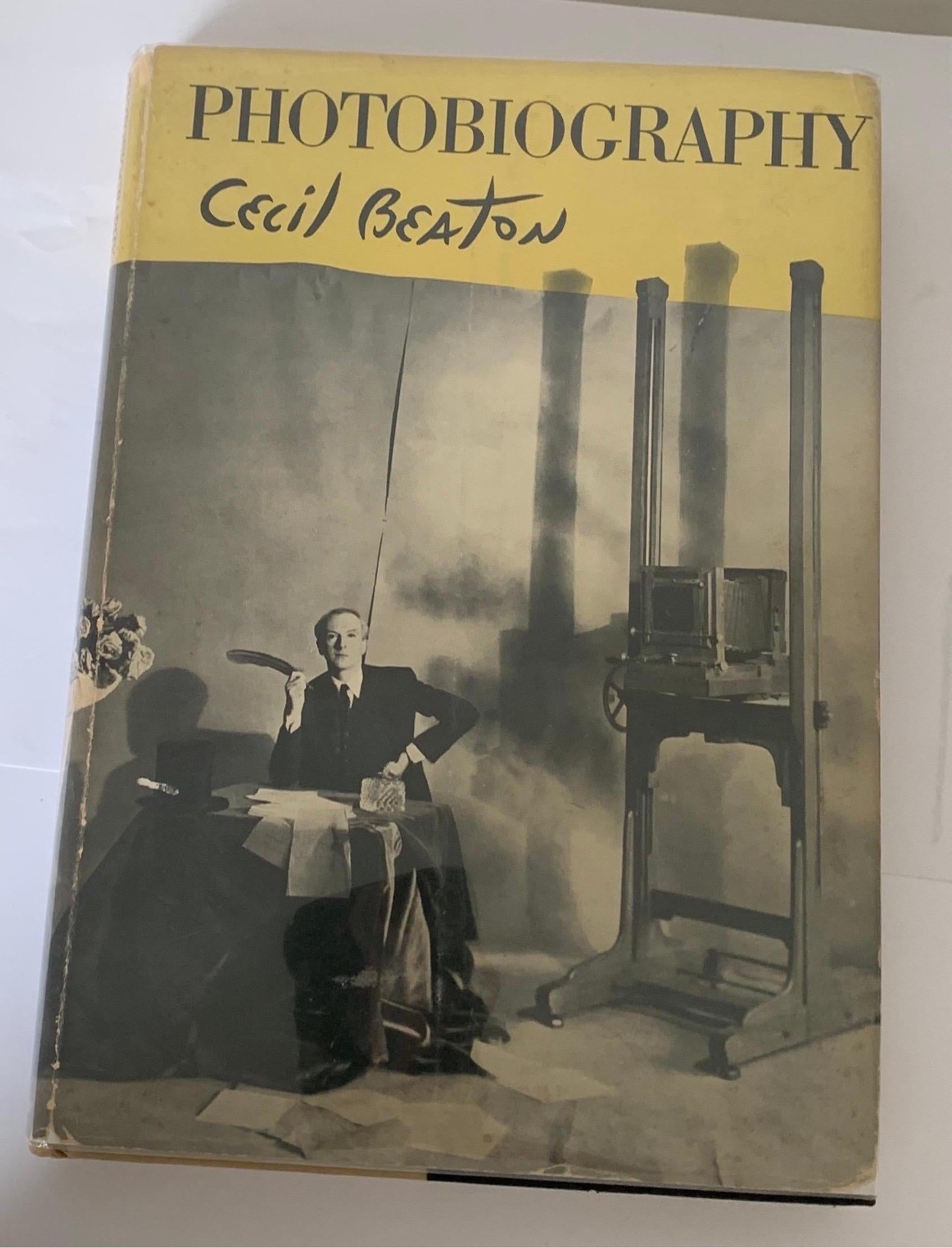 Cecil Beaton photography hardcover book first edition 1951. Includes dust jacket. Dust jacket has been wrapped in Mylar.