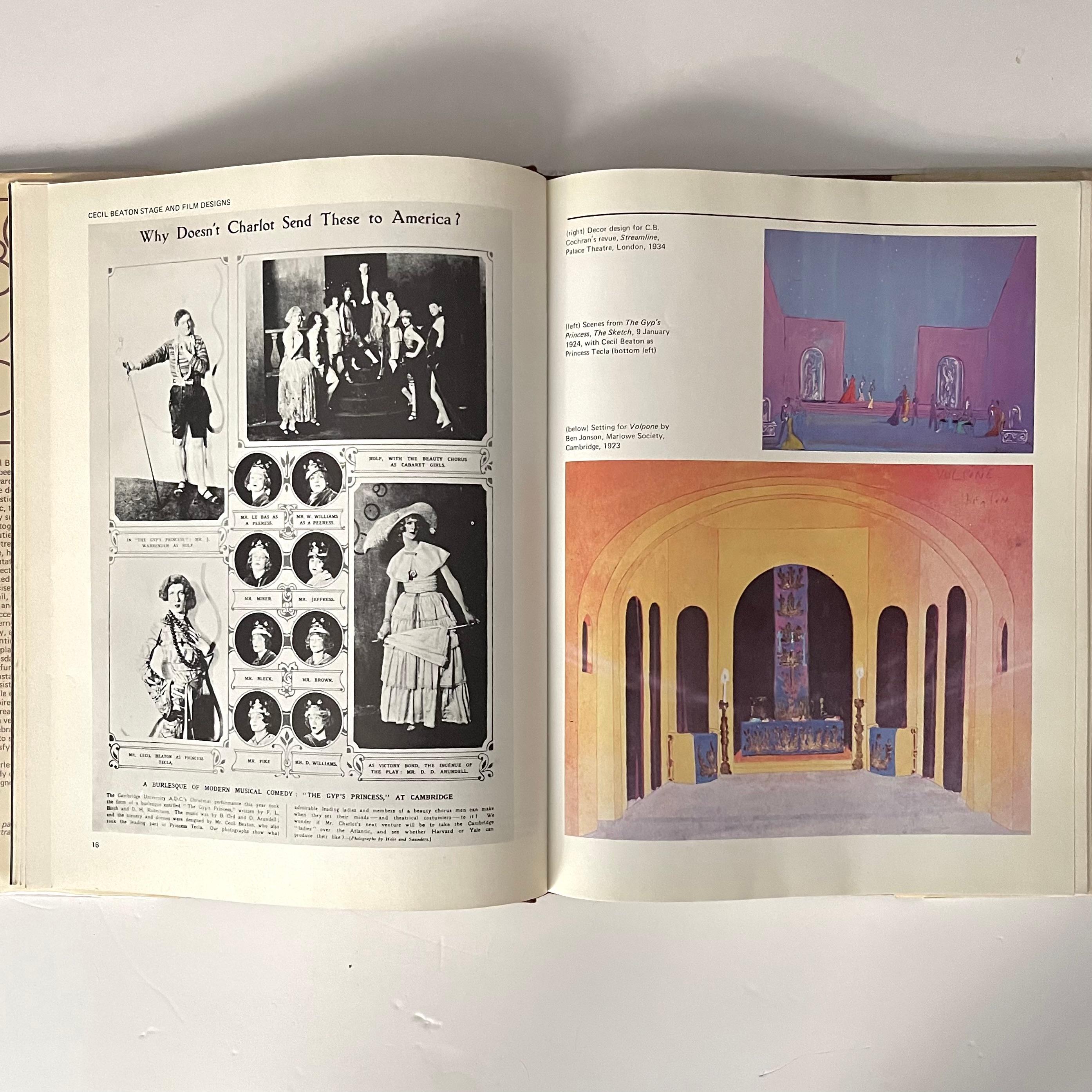 Late 20th Century Cecil Beaton Stage and Film Designs - Charles Spencer - 1st edition,  1975 For Sale