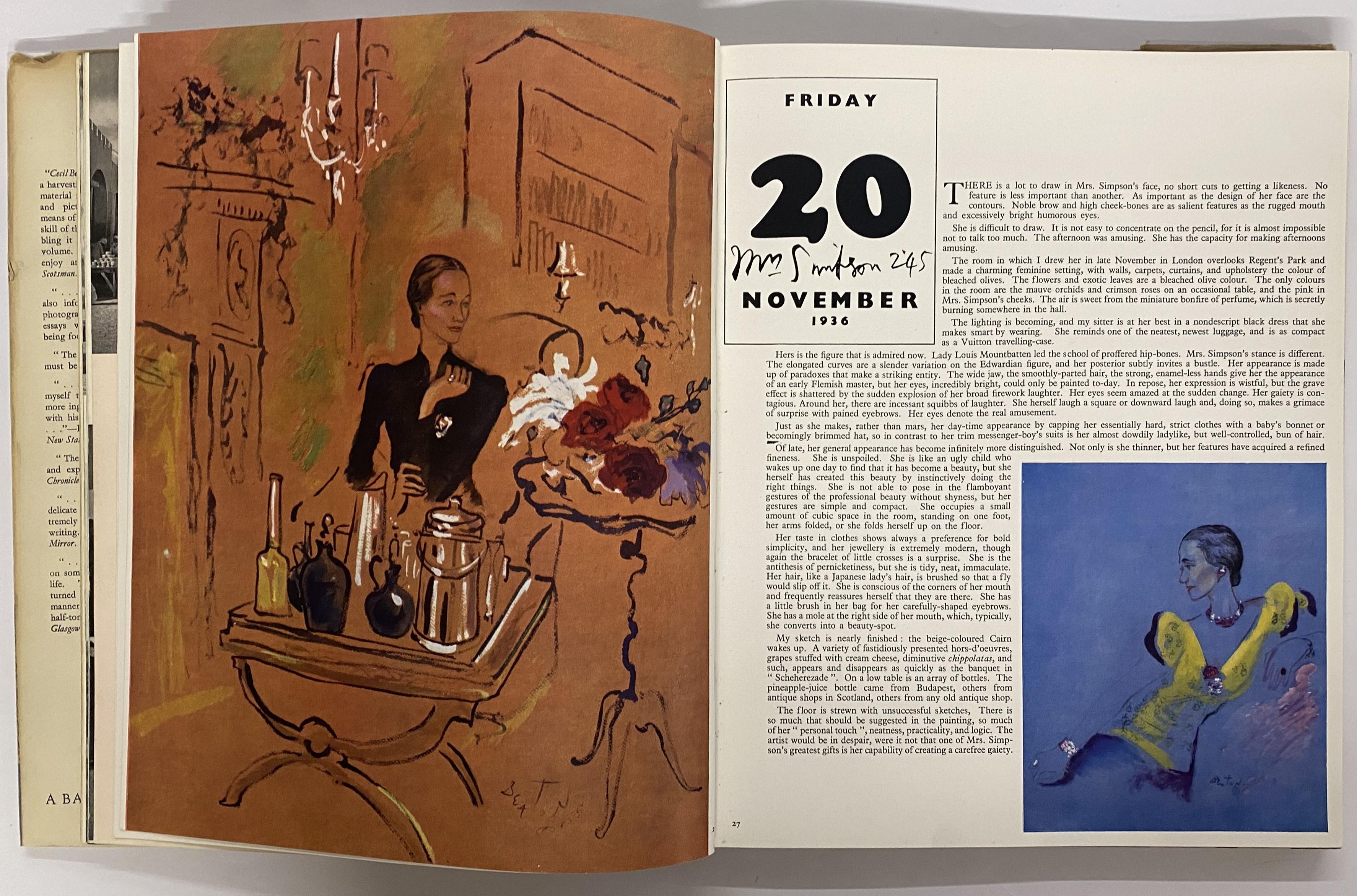 Paper Cecil Beaton's Scrapbook (Book) For Sale