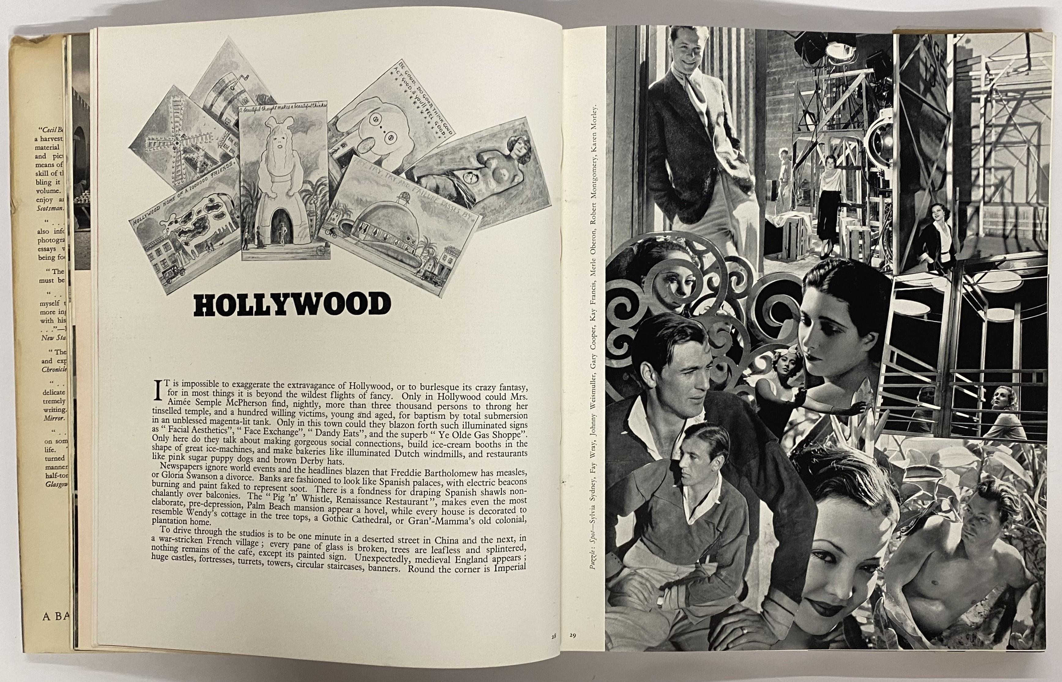 Cecil Beaton's Scrapbook (Book) For Sale 1