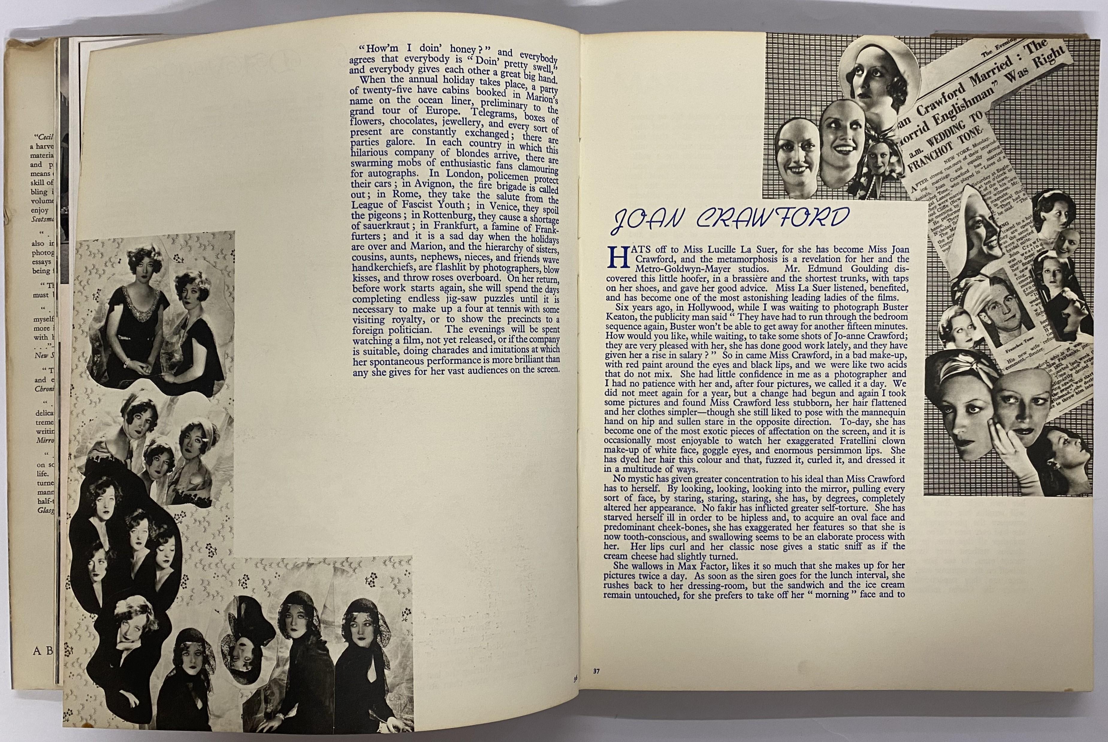 Cecil Beaton's Scrapbook (Book) For Sale 2