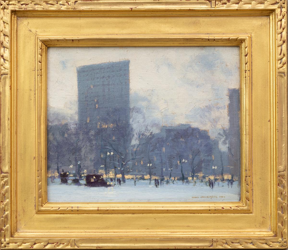El edificio Flat Iron - Painting de Cecil Chichester