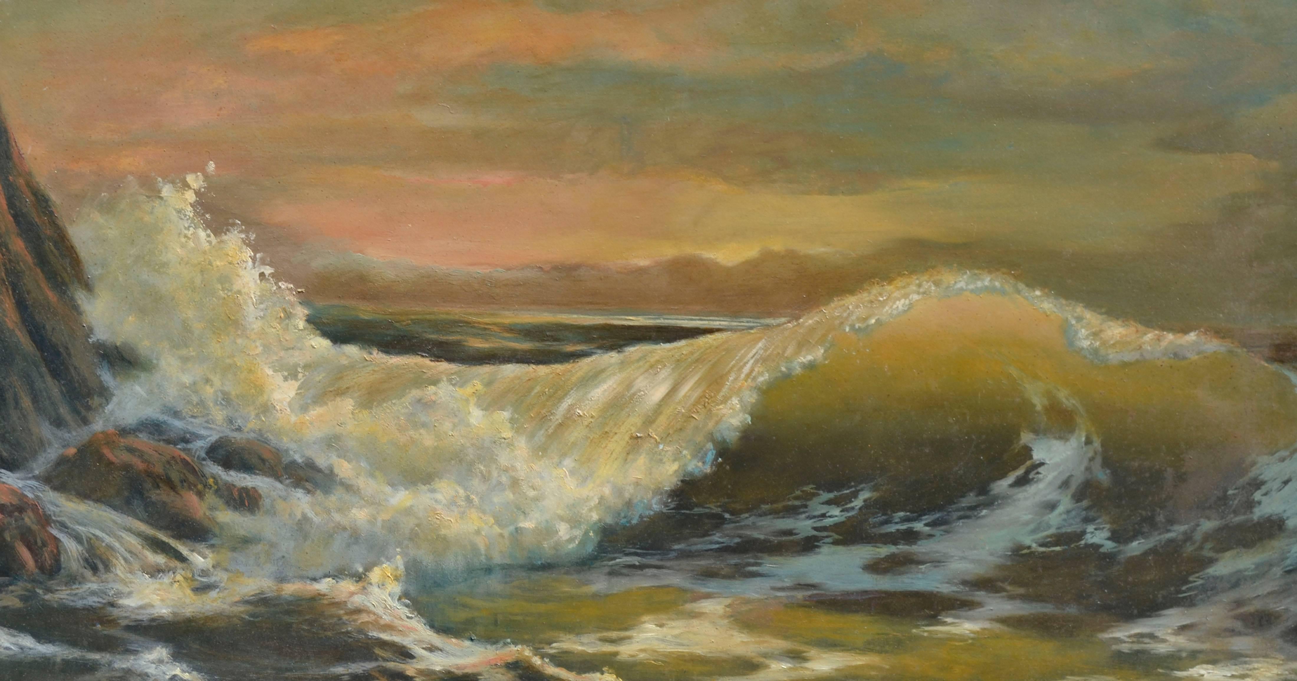 Translucent Wave - Painting by Cecil Clyde Lee Jr.