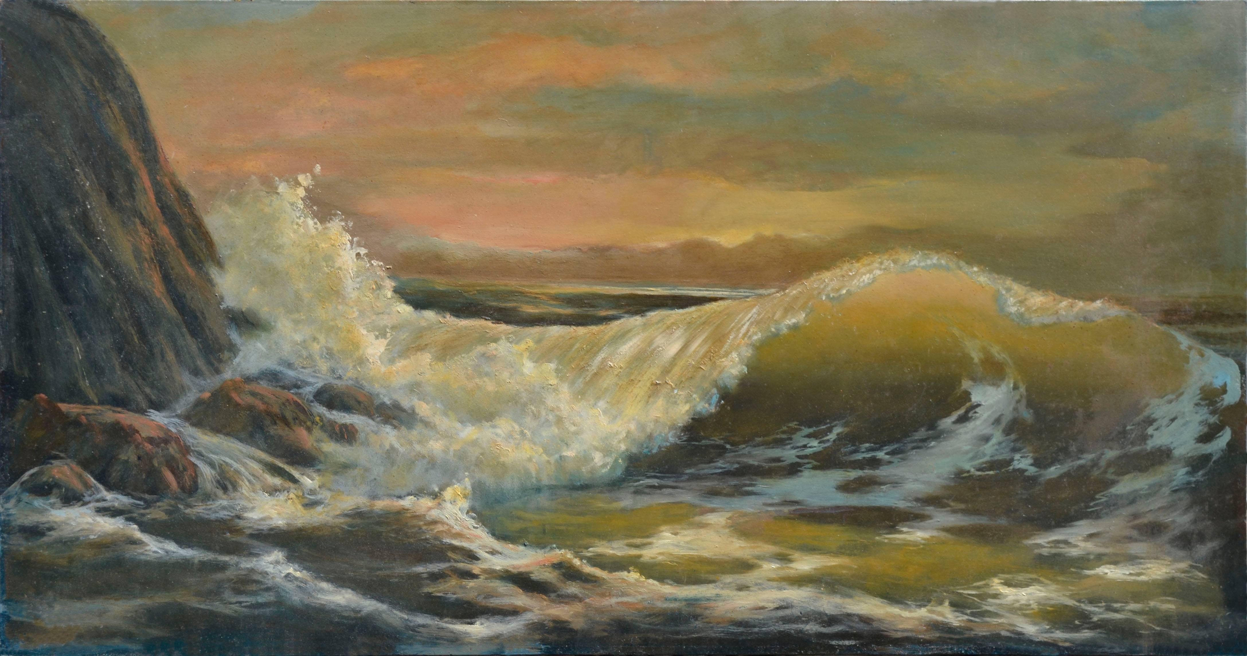 Cecil Clyde Lee Jr. Landscape Painting - Translucent Wave