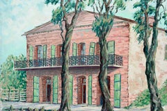 "Old Store, Copperopolis California" - Mid-Century Village Landscape